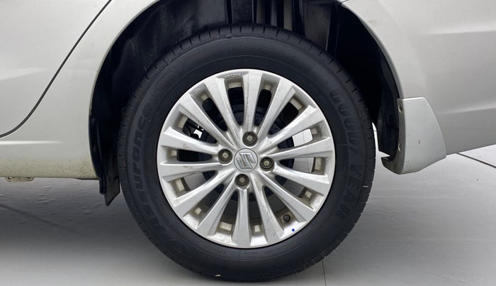 2017 Maruti Ciaz ZETA 1.4 VVT, Petrol, Manual, 24,167 km, Left Rear Wheel