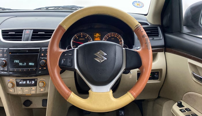2013 Maruti Swift Dzire ZDI, Diesel, Manual, 87,642 km, Steering Wheel Close Up