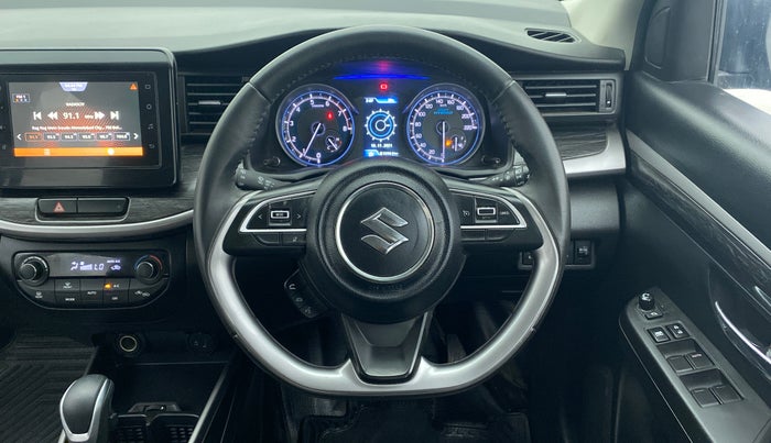 2020 Maruti XL6 ALPHA AT SHVS, Petrol, Automatic, 27,780 km, Steering Wheel Close-up
