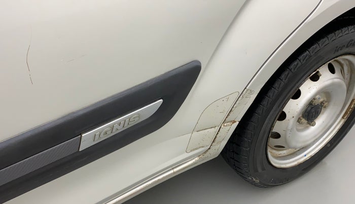 2018 Maruti IGNIS SIGMA 1.2, Petrol, Manual, 84,196 km, Rear left door - Slight discoloration