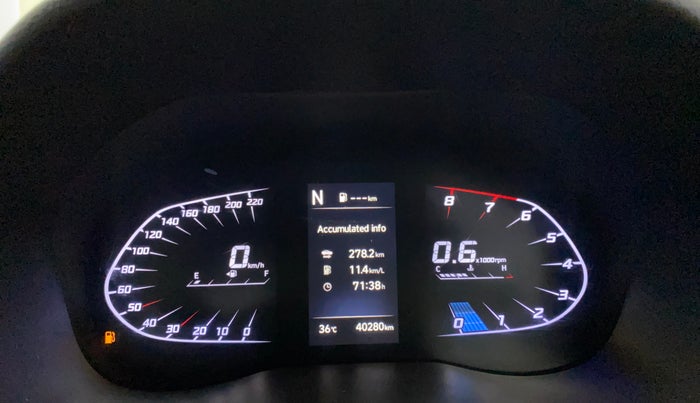 2021 Hyundai Verna SX 1.5 VTVT IVT, Petrol, Automatic, 40,261 km, Odometer Image