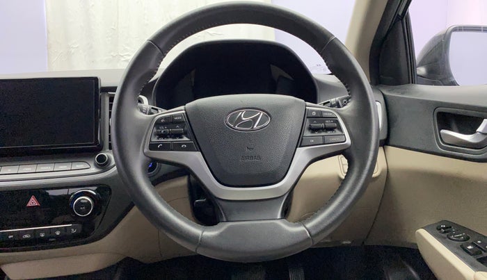2021 Hyundai Verna SX 1.5 VTVT IVT, Petrol, Automatic, 40,261 km, Steering Wheel Close Up
