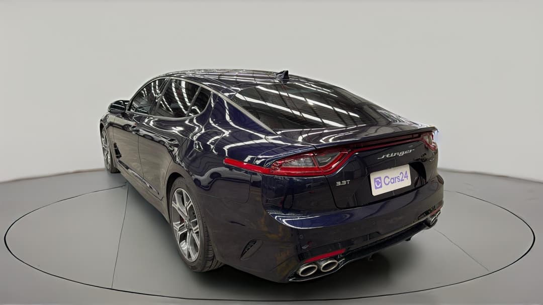 2017 Kia Stinger Gt (red Leather), Automatic, 135406 km, Left Back Diagonal (45- Degree) View