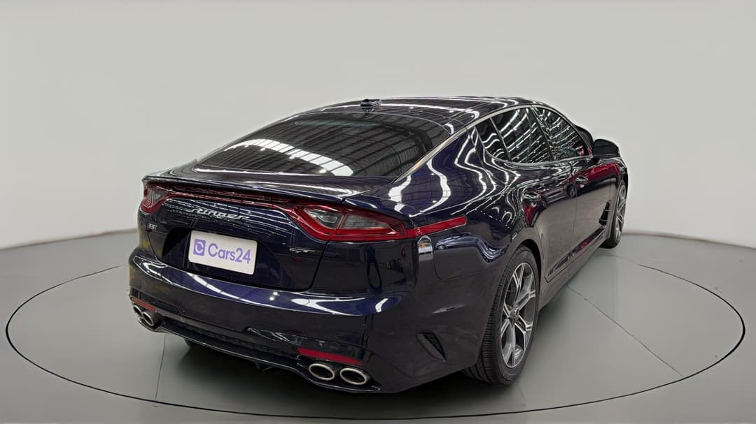 2017 Kia Stinger Gt (red Leather), Automatic, 135406 km, Right Back Diagonal (45- Degree) View