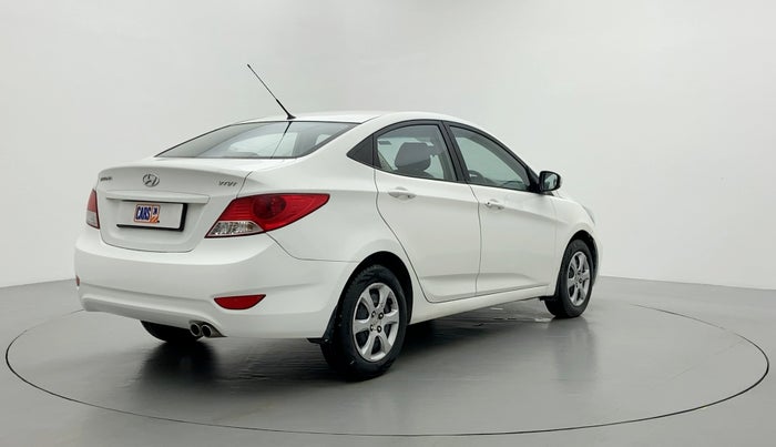 2013 Hyundai Verna FLUIDIC 1.4 VTVT, Petrol, Manual, 59,241 km, Right Back Diagonal