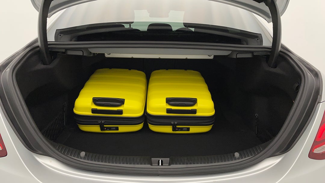 Boot Inside View with Luggage