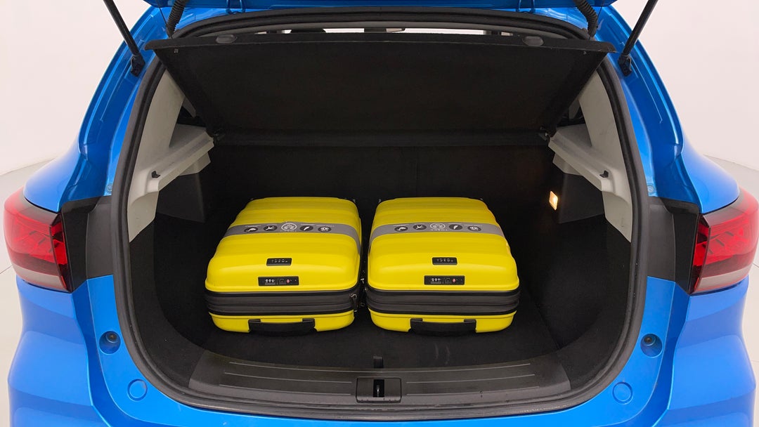 Boot Inside View with Luggage