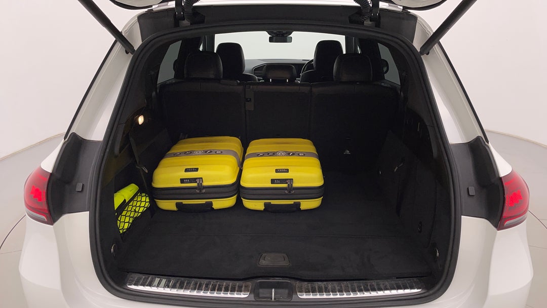 Boot Inside View with Luggage