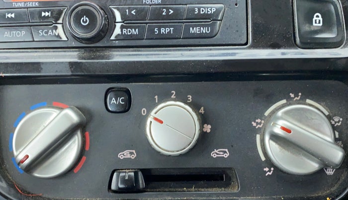 2018 Datsun Redi Go T (O), CNG, Manual, 80,245 km, AC Unit - Directional switch has minor damage