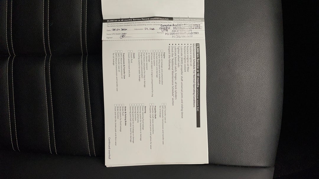 2021 Isuzu MU-X Ls-t (4x2), Automatic, 62412 km, Service History