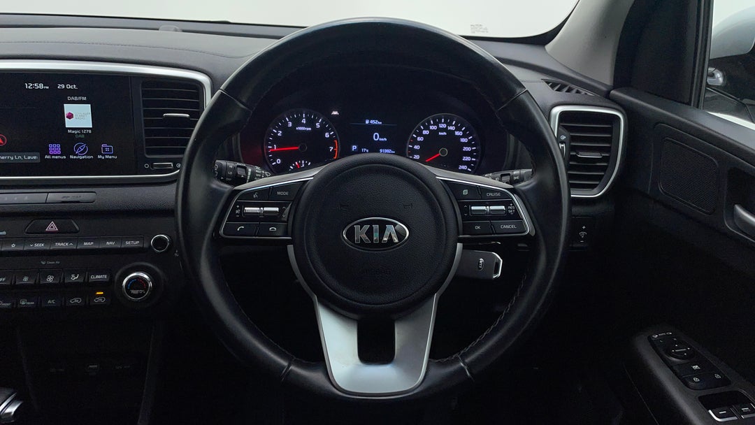 Steering Wheel Close-up