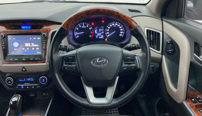 2016 Hyundai Creta 1.6 SX PLUS AUTO PETROL, Petrol, Automatic, 54,700 km, Steering Wheel Close Up