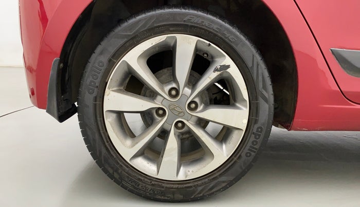 2015 Hyundai Elite i20 ASTA 1.2, Petrol, Manual, 84,309 km, Right Rear Wheel