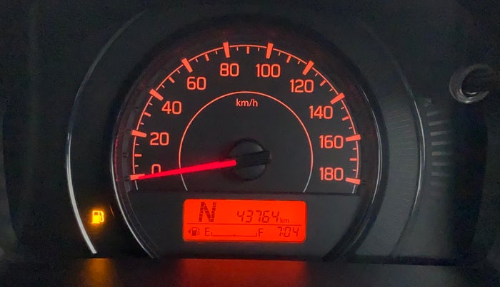 2019 Maruti New Wagon-R VXI (O) 1.2 AMT, Petrol, Automatic, 43,764 km, Odometer Image