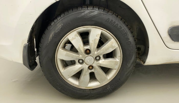 2014 Hyundai Xcent S (O) 1.2, Petrol, Manual, 82,284 km, Right Rear Wheel