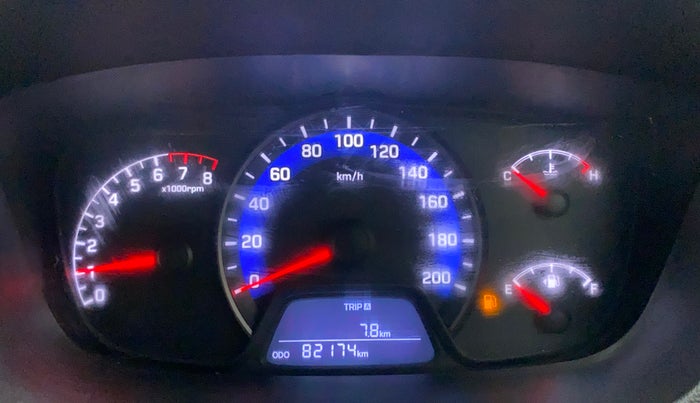 2014 Hyundai Xcent S (O) 1.2, Petrol, Manual, 82,284 km, Odometer Image