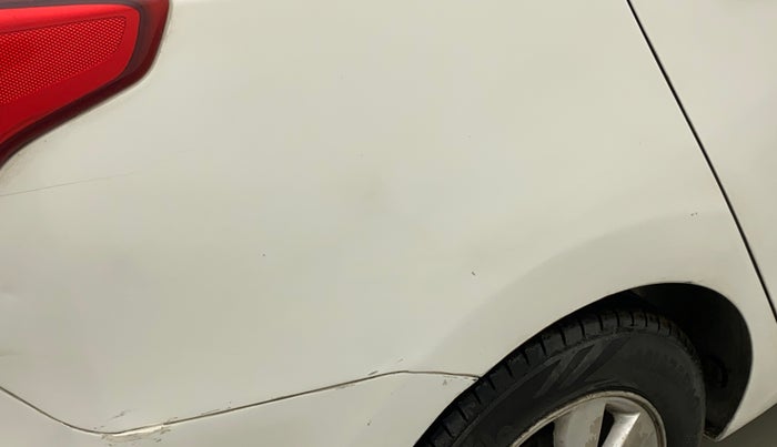 2014 Hyundai Xcent S (O) 1.2, Petrol, Manual, 82,284 km, Right quarter panel - Minor scratches