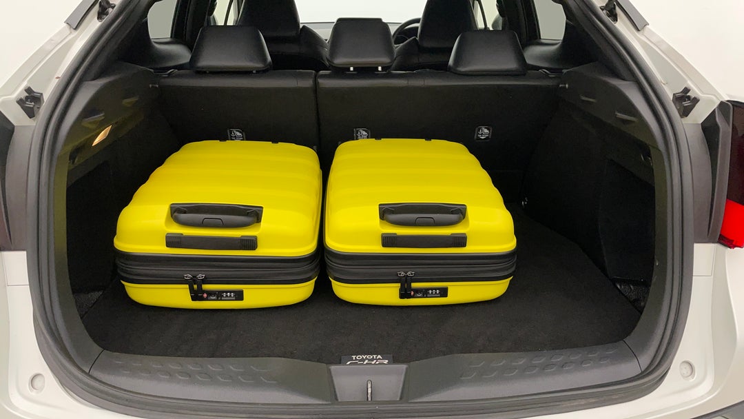 Boot Inside View with Luggage