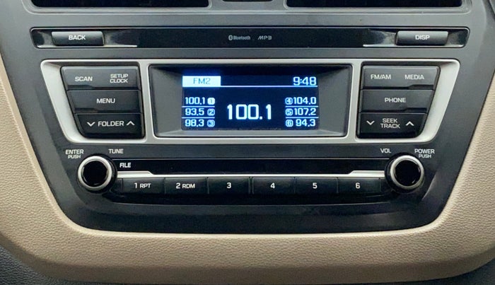 2017 Hyundai Elite i20 SPORTZ 1.2, Petrol, Manual, 51,893 km, Infotainment system - Reverse camera not working