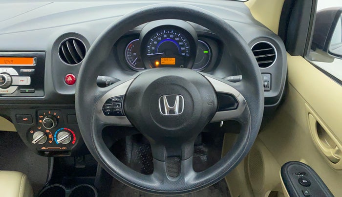 2016 Honda Amaze 1.2 SMT I VTEC, Petrol, Manual, 32,931 km, Steering Wheel Close Up