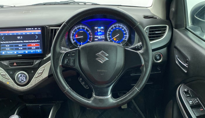 2019 Maruti Baleno ZETA 1.2 K12, Petrol, Manual, 70,130 km, Steering Wheel Close-up