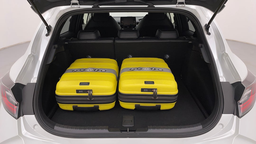 Boot Inside View with Luggage