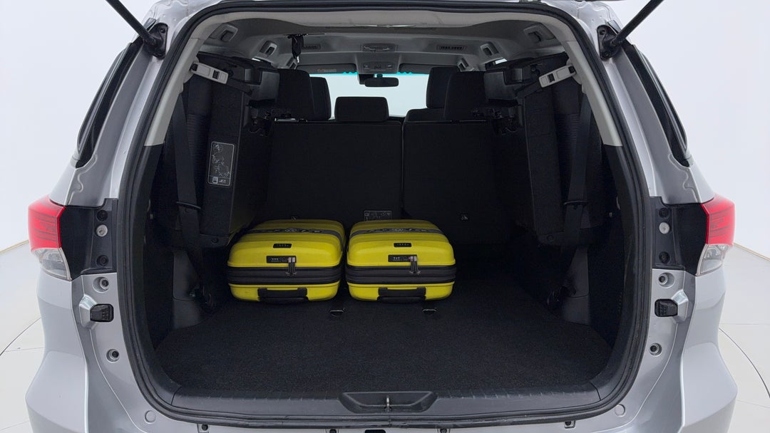 Boot Inside View with Luggage