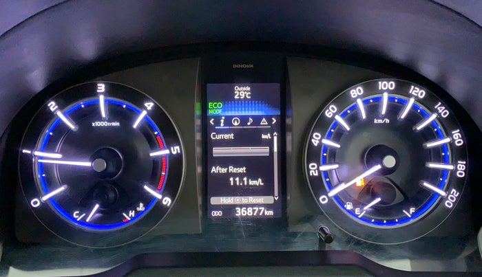 2018 Toyota Innova Crysta 2.4 VX 7 STR, Diesel, Manual, 37,200 km, Odometer Image