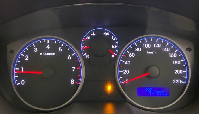 2014 Hyundai i20 MAGNA O 1.2, Petrol, Manual, 74,795 km, Odometer Image