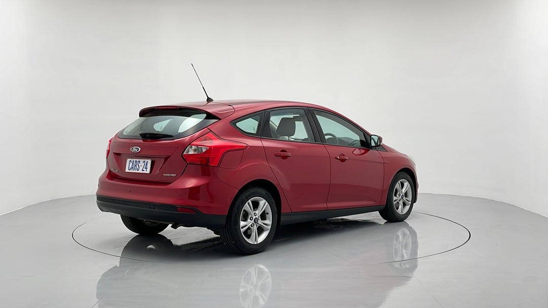 2014 Ford Focus Trend, Automatic, 97315 km, Right Back Diagonal (45- Degree) View