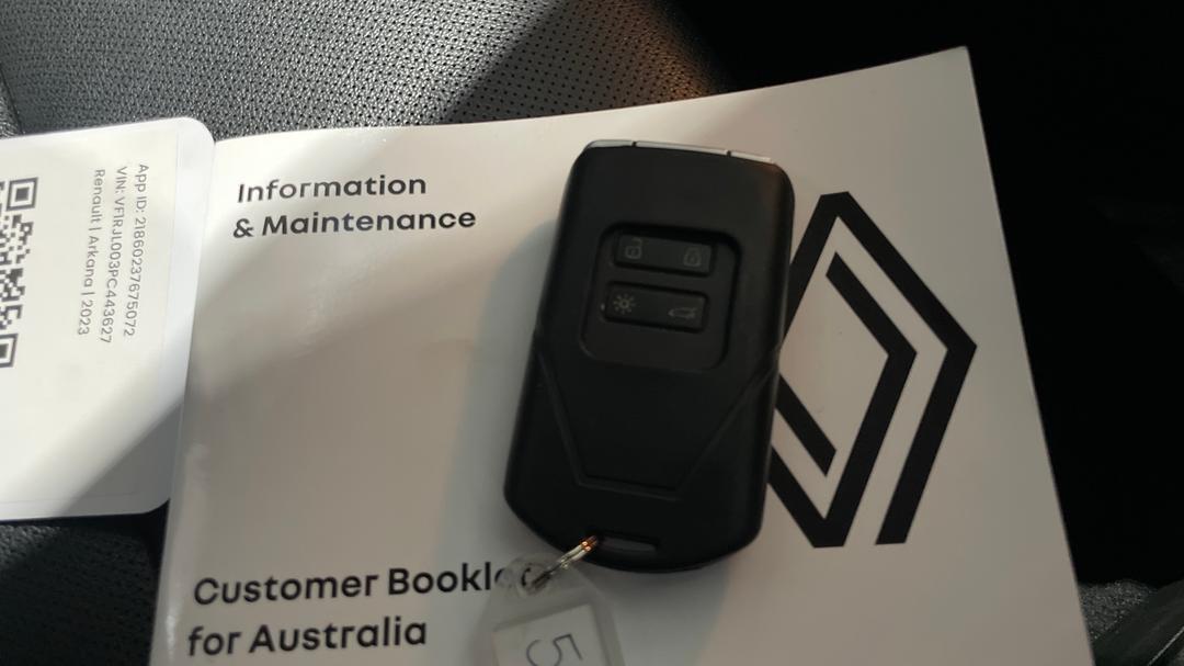 2023 Renault Arkana Zen, Automatic, 47716 km, Key Close-up