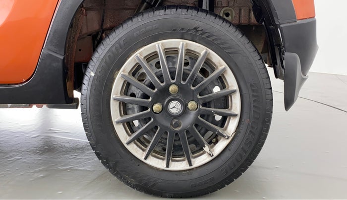 2016 Mahindra Kuv100 K4 5 STR, Petrol, Manual, 23,645 km, Left Rear Wheel