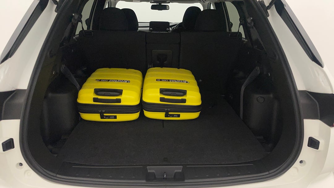 Boot Inside View with Luggage