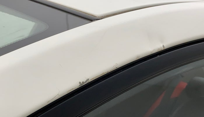 2014 Hyundai Xcent SX AT 1.2 (O), Petrol, Automatic, 91,339 km, Left A pillar - Minor scratches