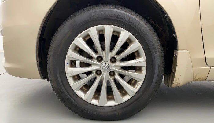 2015 Maruti Ciaz ZXI, Petrol, Manual, 81,778 km, Left Front Wheel