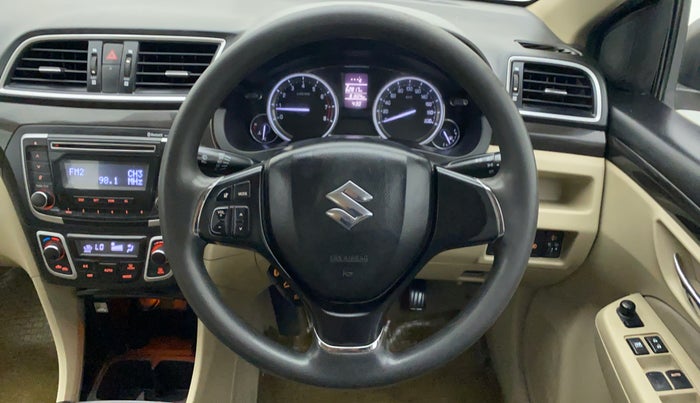 2015 Maruti Ciaz ZXI, Petrol, Manual, 81,778 km, Steering Wheel Close Up