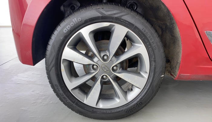2015 Hyundai Elite i20 ASTA 1.2, Petrol, Manual, 16,680 km, Right Rear Wheel