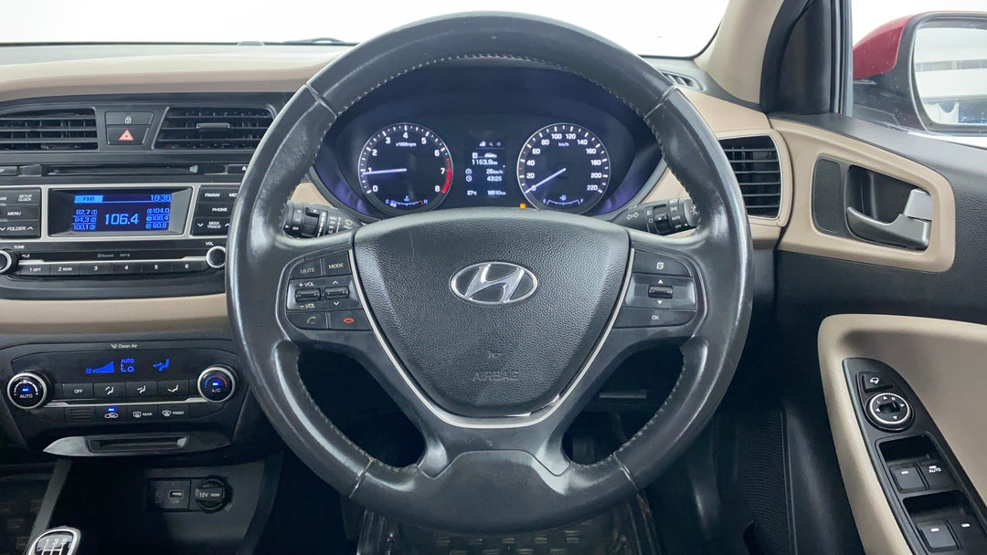 Steering Wheel Close Up