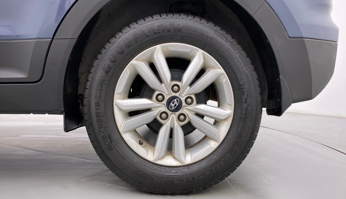2018 Hyundai Creta SX PLUS 1.6 PETROL, Petrol, Manual, 13,046 km, Left Rear Wheel