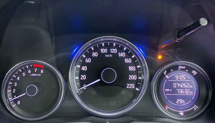 2017 Honda City 1.5L I-VTEC V MT, Petrol, Manual, 74,262 km, Odometer Image