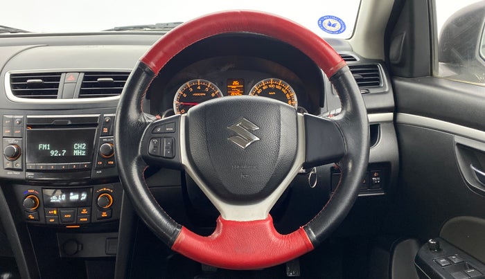 2013 Maruti Swift ZXI D, Petrol, Manual, 26,472 km, Steering Wheel Close Up