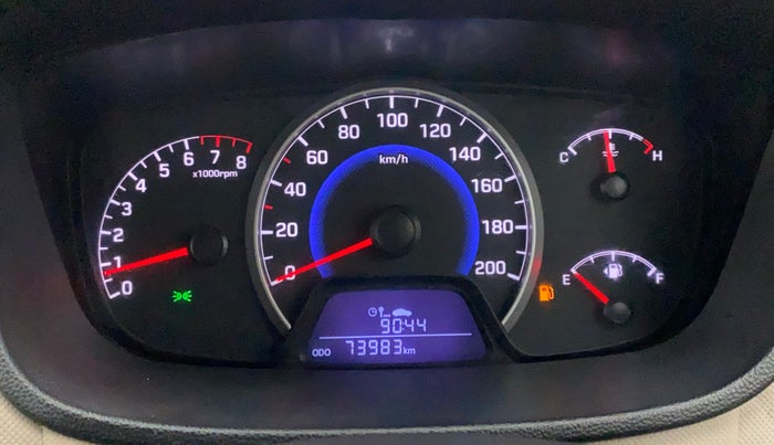 2016 Hyundai Grand i10 ASTA 1.2 KAPPA VTVT, Petrol, Manual, 73,983 km, Odometer Image