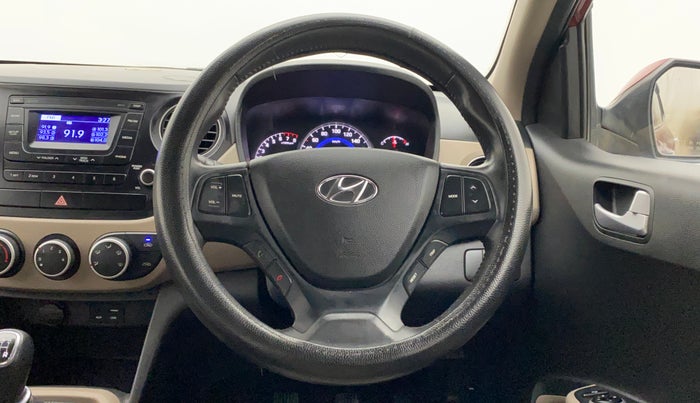 2016 Hyundai Grand i10 ASTA 1.2 KAPPA VTVT, Petrol, Manual, 73,983 km, Steering Wheel Close Up