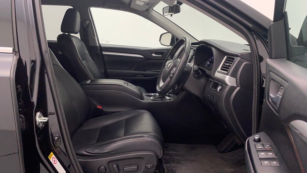 Right Side Front Door Cabin View