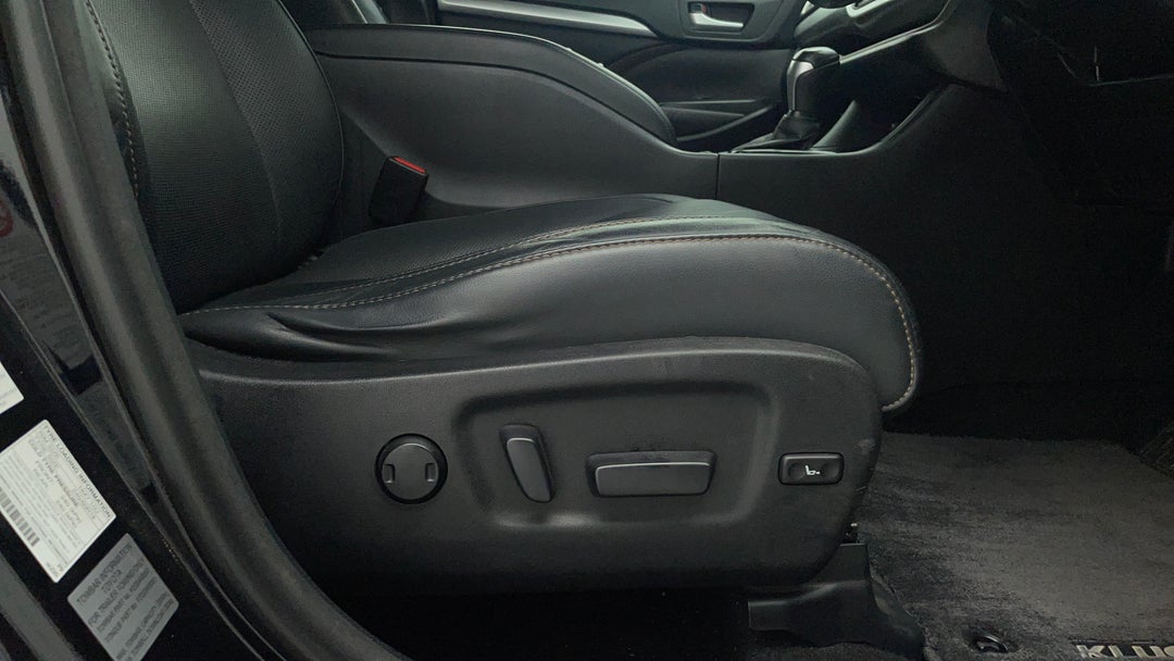 Drivers Side Adjustment Panel