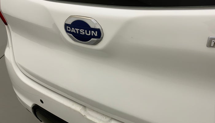 2017 Datsun Redi Go GOLD LIMITED EDITION, Petrol, Manual, 73,805 km, Dicky (Boot door) - Minor scratches