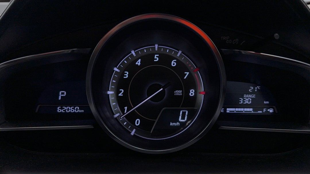 2017 Mazda CX-3 Akari (FWD), Automatic, 62060 km, Odometer View