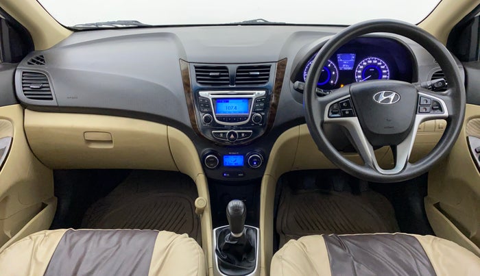 2013 Hyundai Verna FLUIDIC 1.6 SX CRDI, Diesel, Manual, 75,381 km, Dashboard