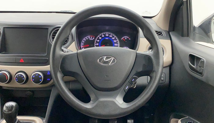 2017 Hyundai Grand i10 MAGNA 1.2 KAPPA VTVT, Petrol, Manual, 22,160 km, Steering Wheel Close Up