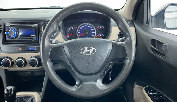 2014 Hyundai Grand i10 MAGNA 1.2 VTVT, Petrol, Manual, 66,365 km, Steering Wheel Close Up